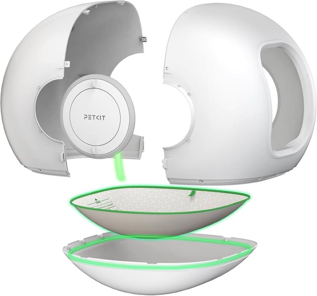 PETKIT 自動猫用トイレ PURE MAX2 ホワイト