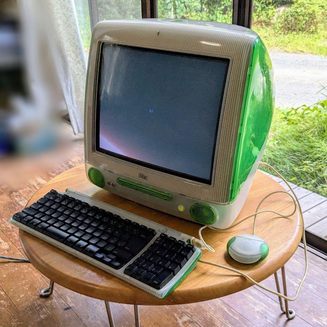 【通電確認済】Apple iMac G3 ライムグリーン キーボード マウス