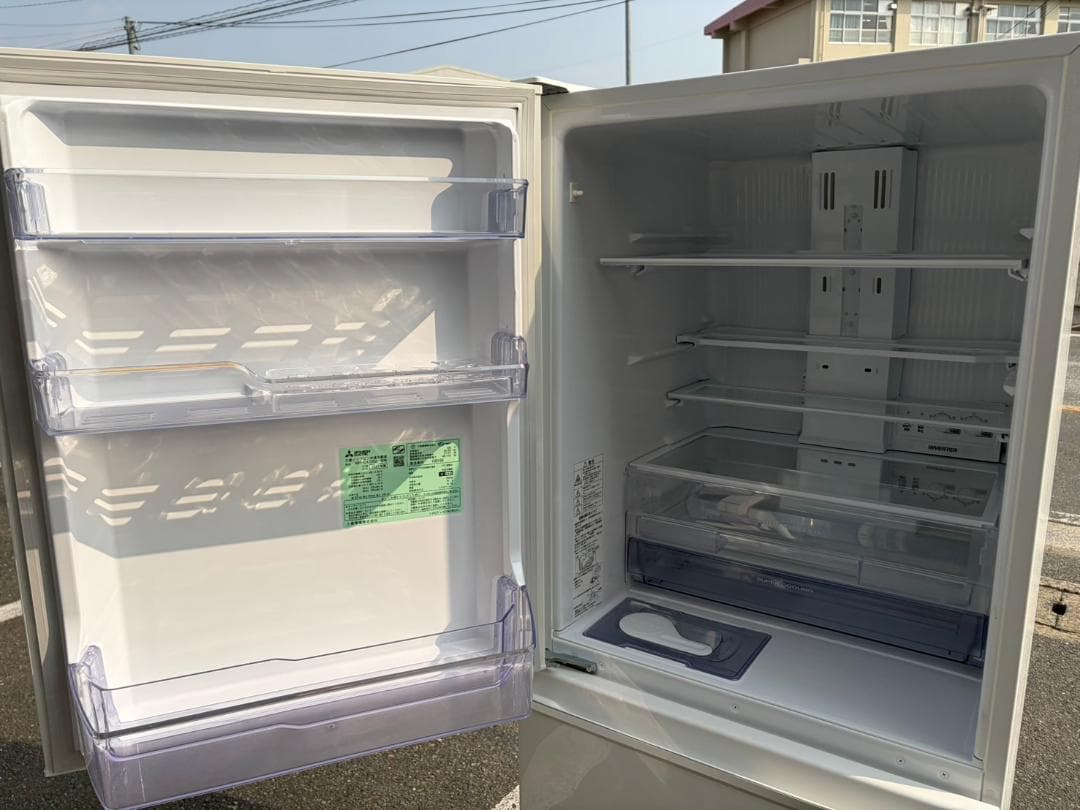 【福岡市限定】3ドア冷蔵庫 三菱 2021年 330L【安心の3ヶ月保証】