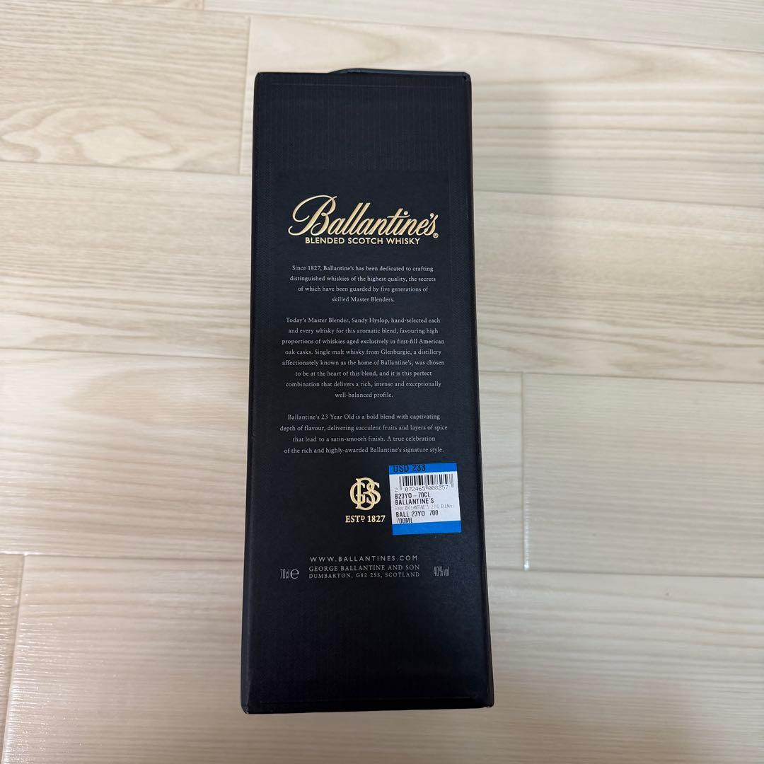 Ballantine's 23年 ブレンデッドスコッチウイスキー