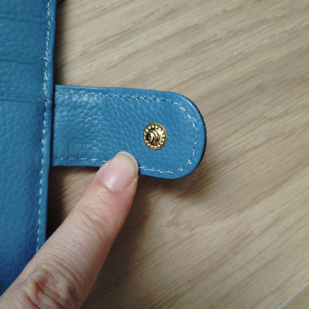 SamanthaThavasa リボン付きブリーチデニム長財布