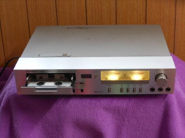 昭和レトロPIONIEERパイオニア名機T3050M◆スロットインカセットデッキ