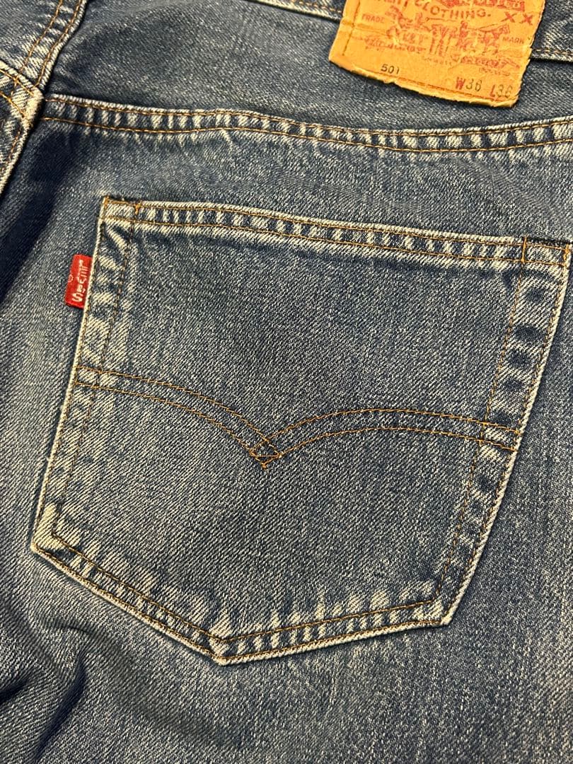 リーバイス USA バレンシア製 110周年 501 赤耳 セルビッチ 555