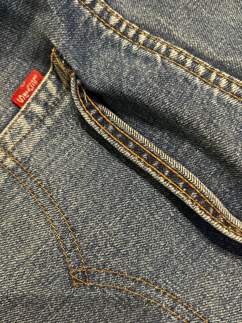 リーバイス USA バレンシア製 110周年 501 赤耳 セルビッチ 555