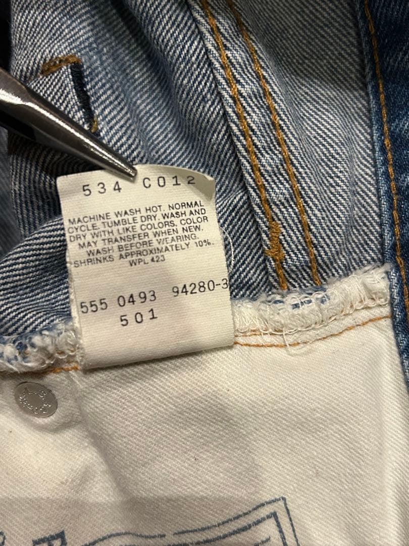 リーバイス USA バレンシア製 110周年 501 赤耳 セルビッチ 555