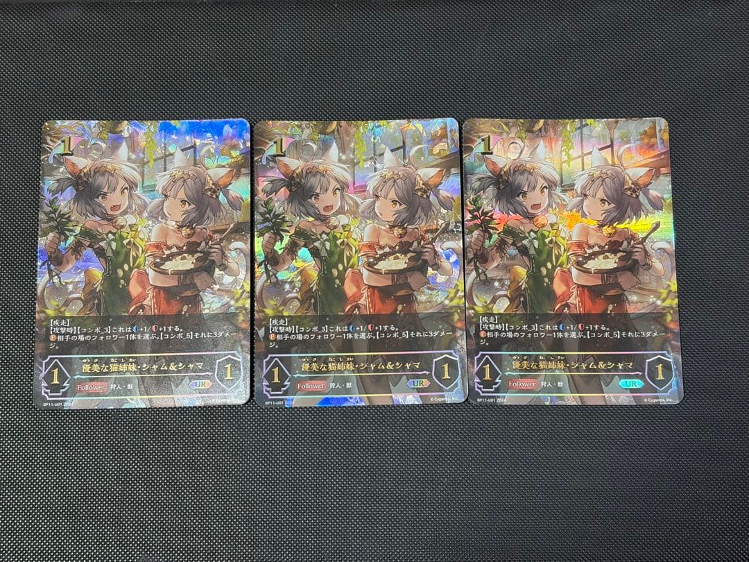 シャドウバースエボルヴ シャム＆シャマ ur