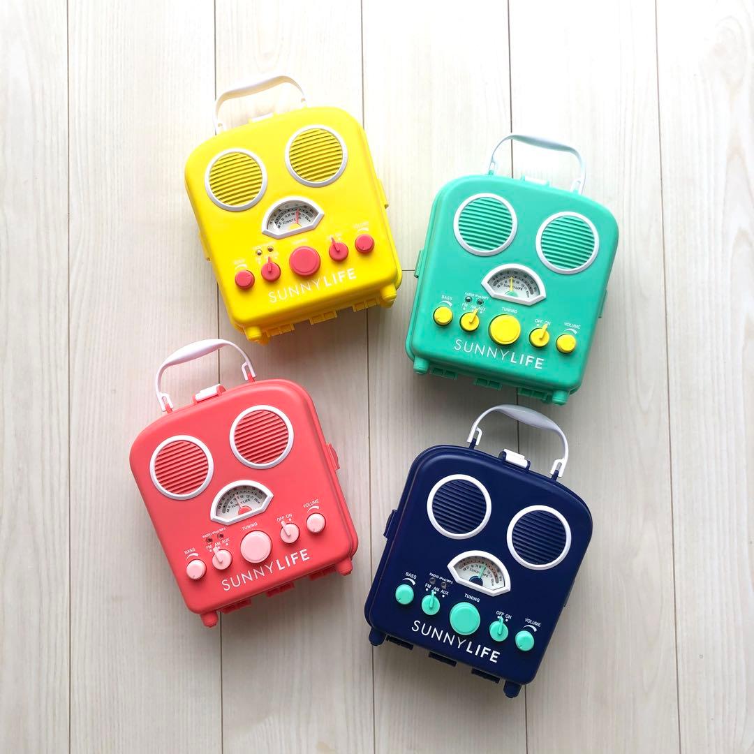 国内入手困難SUNNYLIFE（サニーライフ）ビーチステレオスピーカー／ブルー
