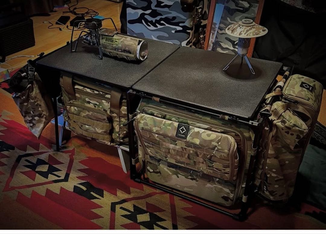 Helinox タクティカルフィールドオフィスキューブ カモ カスタムフルセット