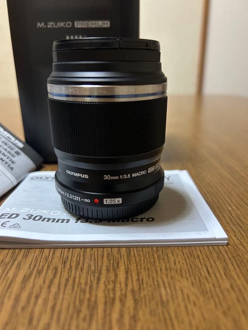 OLYMPUS ED 30mm f3.5 Macro レンズ【超美品】