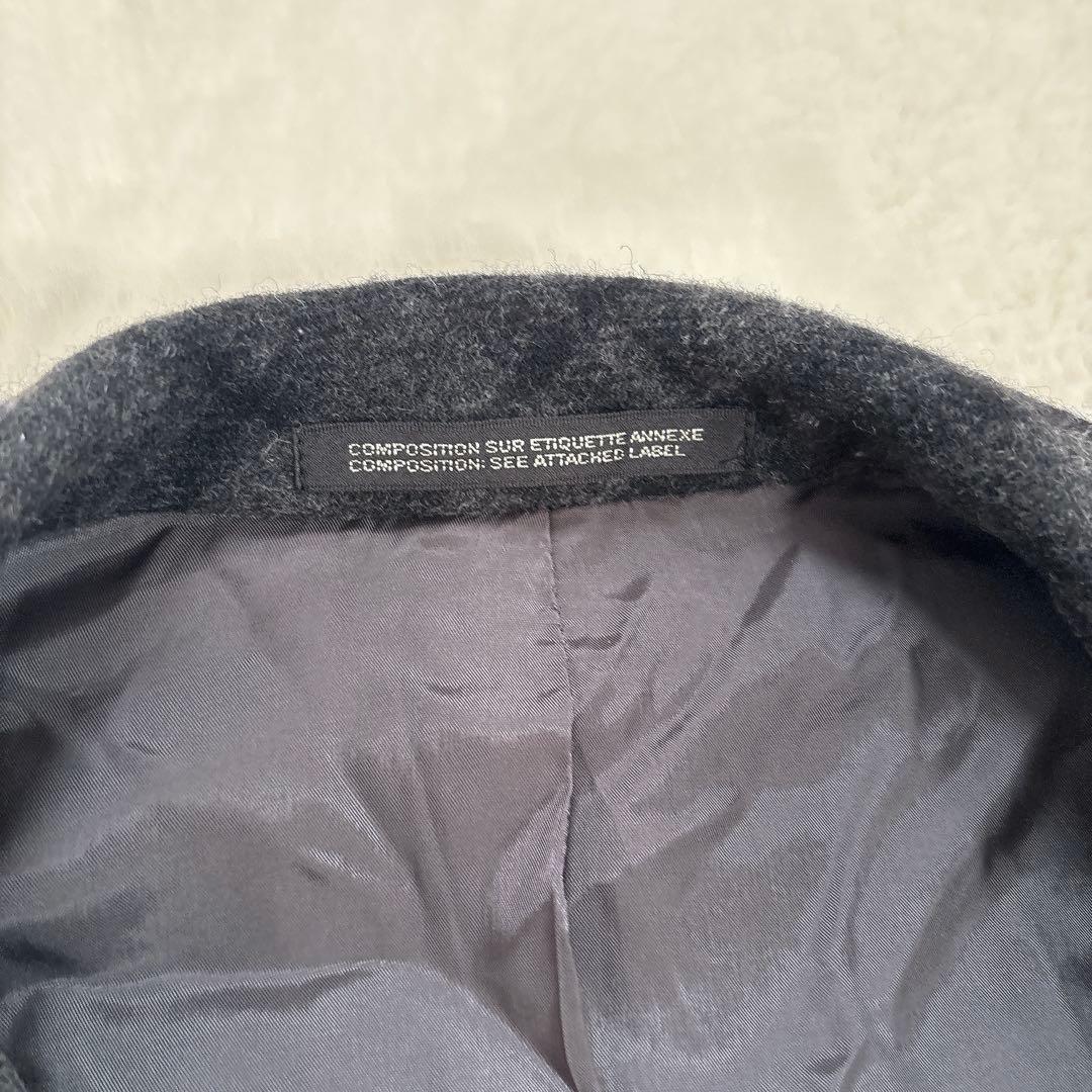 ヨウジヤマモト プリュスノアール ウール ヘム ジャケット サイズ 2 チェック