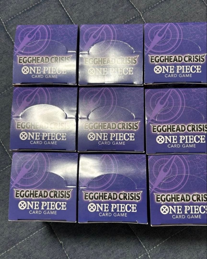 新品未開封ONE PIECE エッグヘッドクライシス 10BOX テープ付き