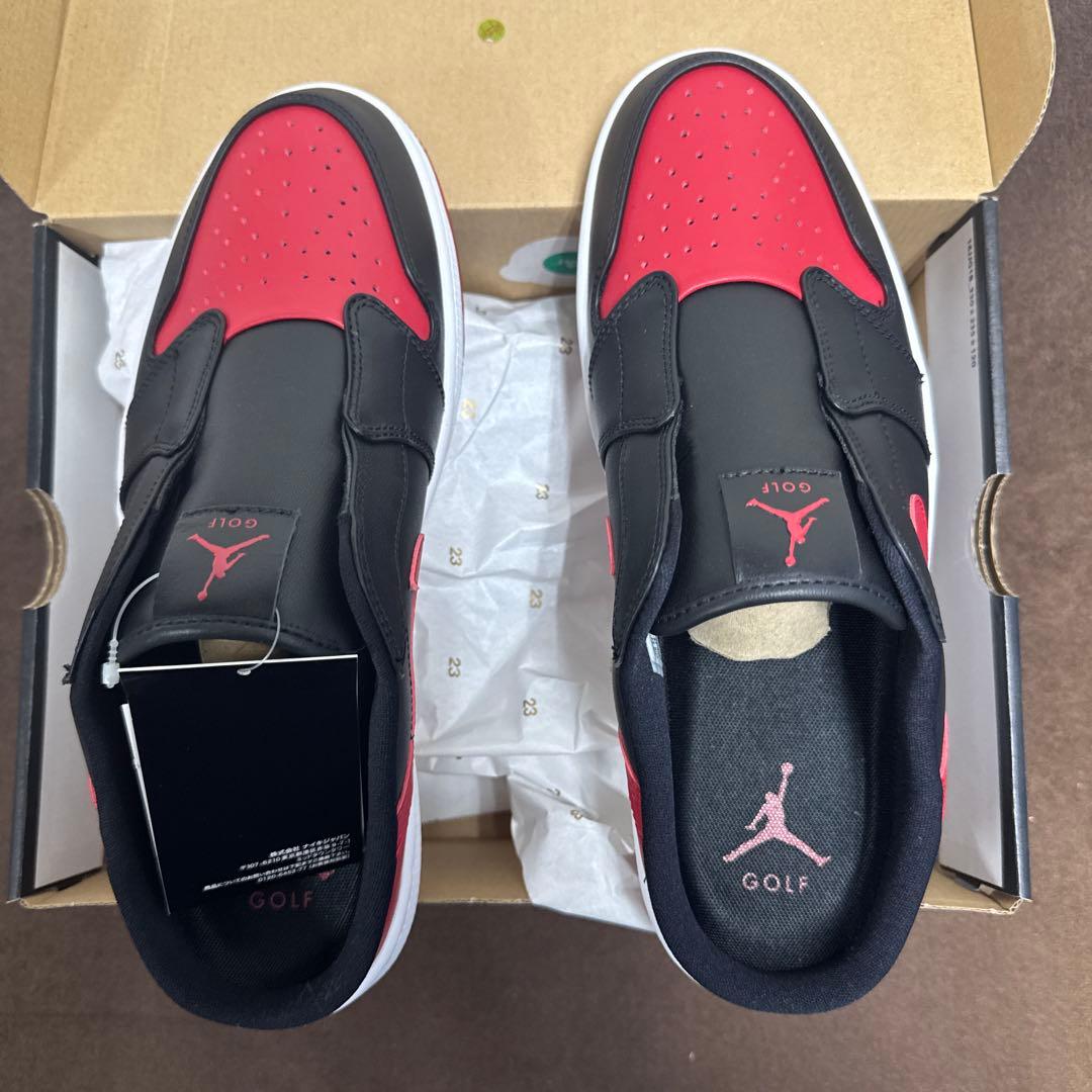 AIR JORDAN MULE 赤黒　28cm