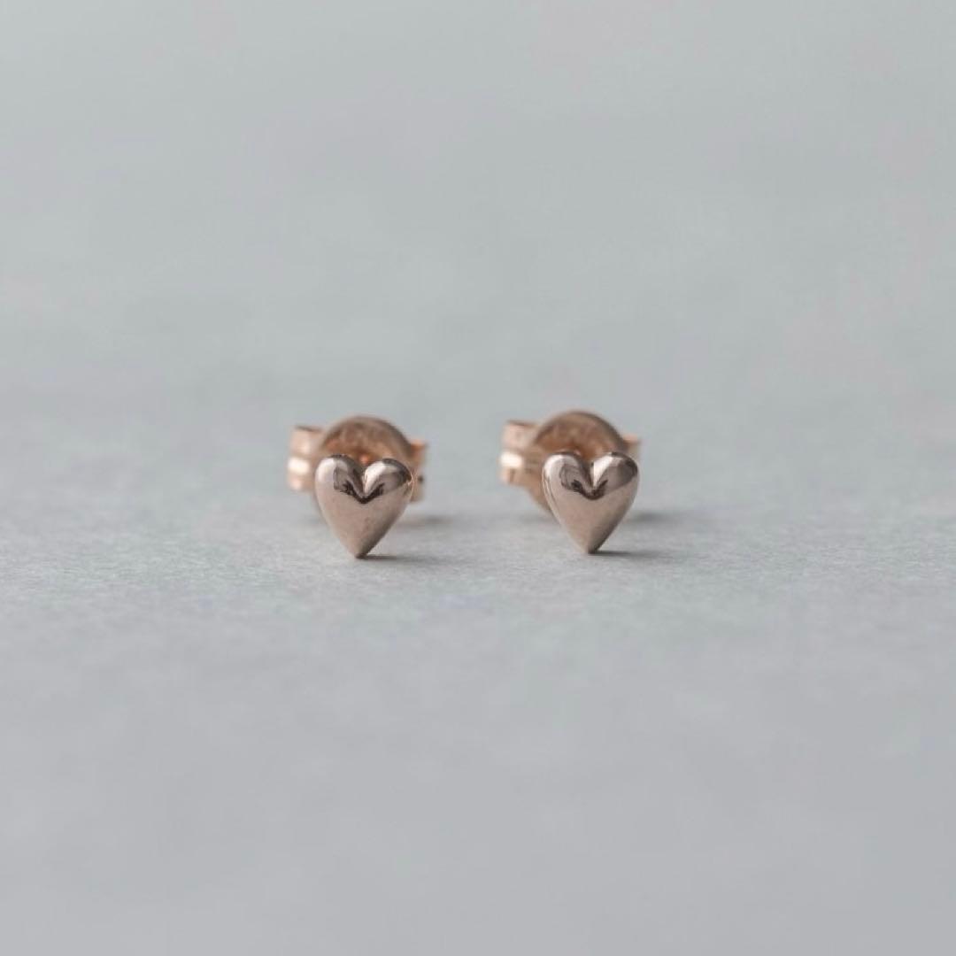 ete K18 MPG ピアス ピンクゴールド 片耳