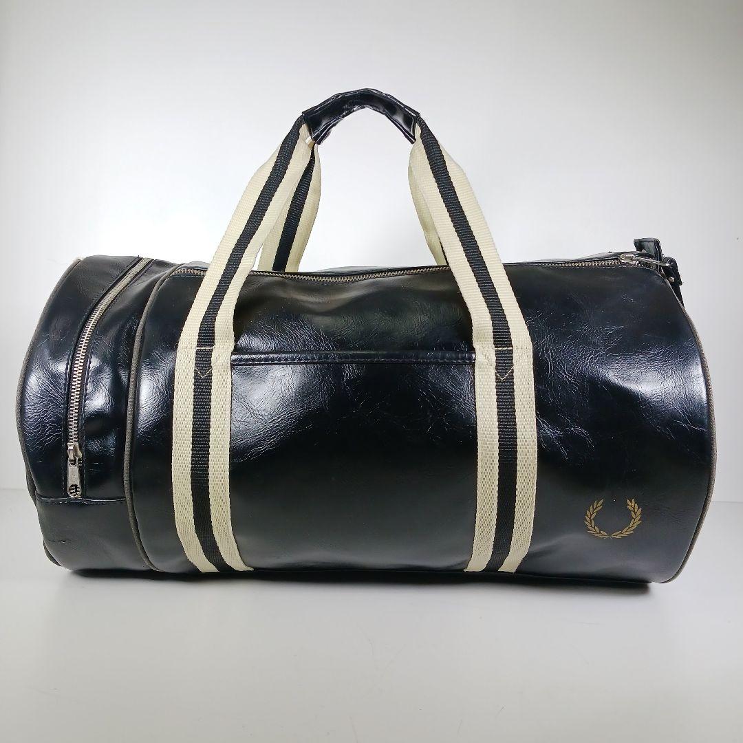 ✨美品✨フレッドペリー クラシックバレルバッグ ドラム型