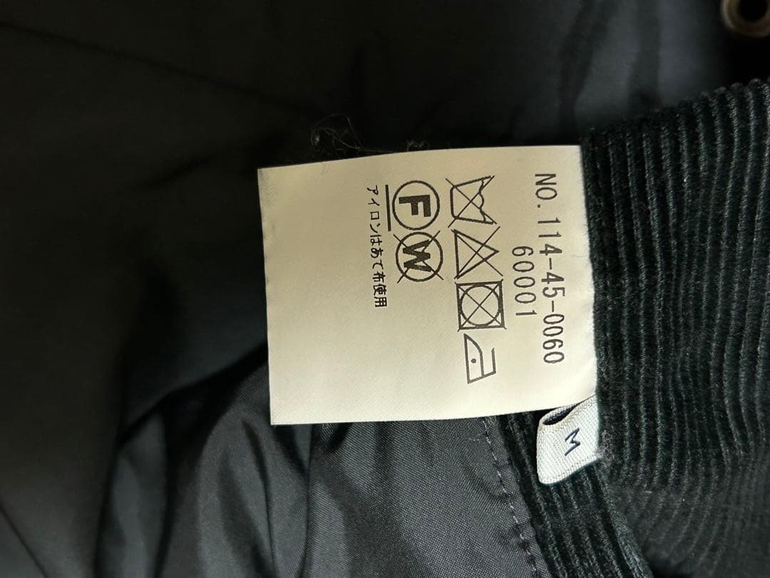 【美品】SHIPS super140s Pコート ウール100% ネイビー　M