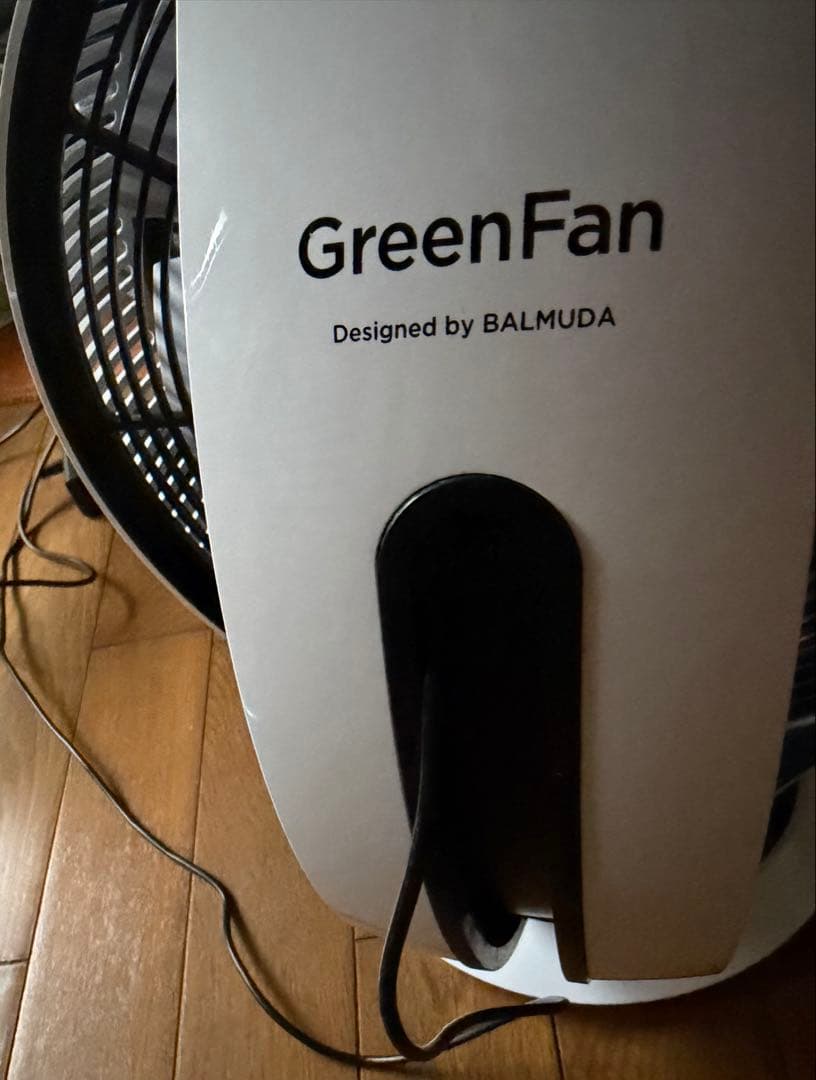 BALMUDA GreenFan ホワイト×ブラック EGF-3400-WK