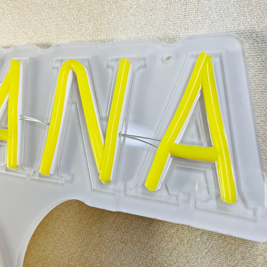 【人気】NIRVANA スマイリー バンドロゴ ネオンサイン ライト 調整可能