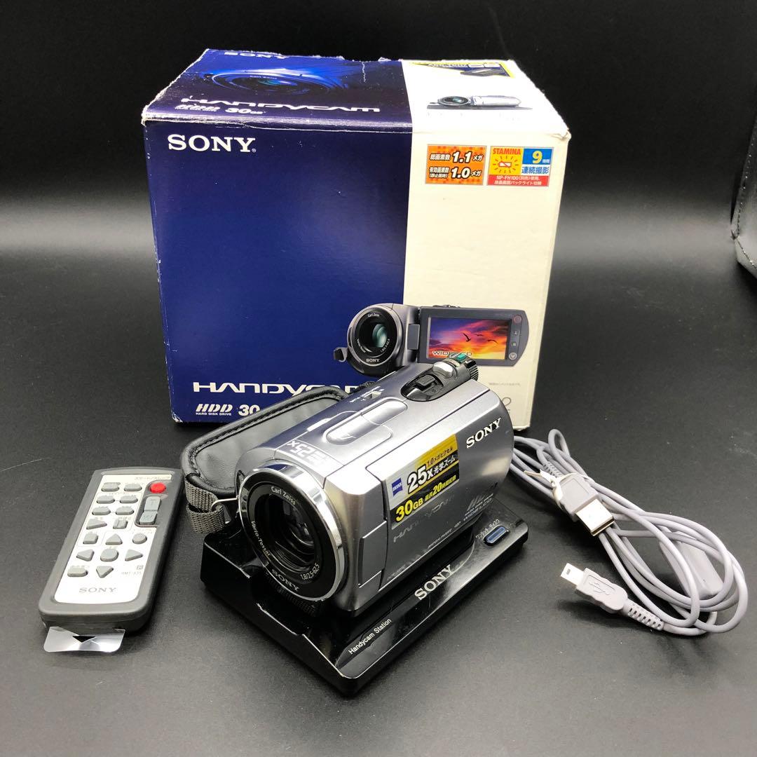 【動作確認済】SONY　Handycam DCR-SR62 ドック付き　ソニー