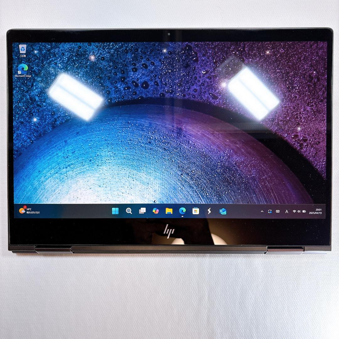 【バッテリー100％】hp Envy x360 2in1 タッチ高級機 _722