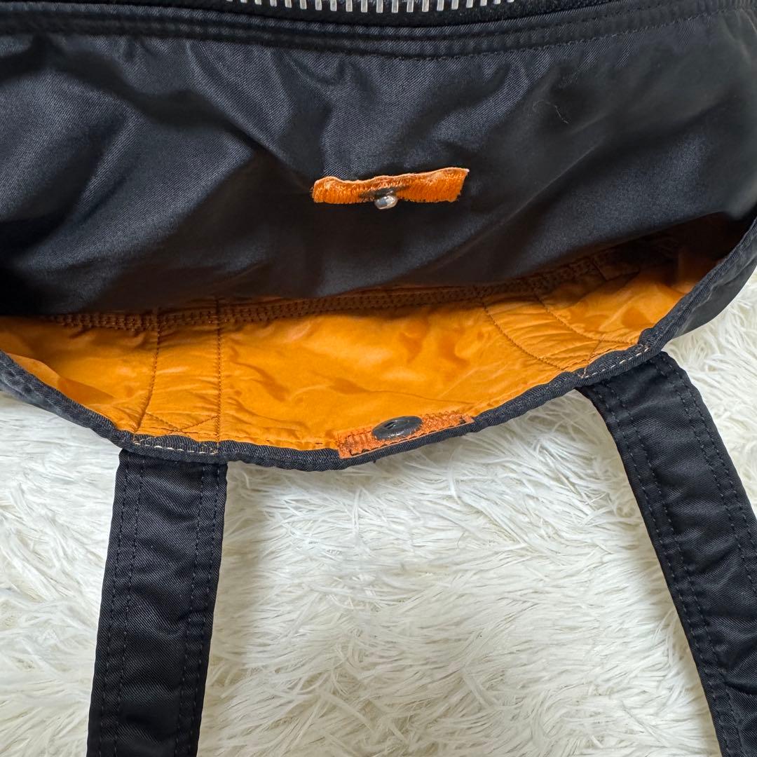 ✨美品✨　PORTER ポーター ミニボストン ドラムバッグ ブラック　タンカー