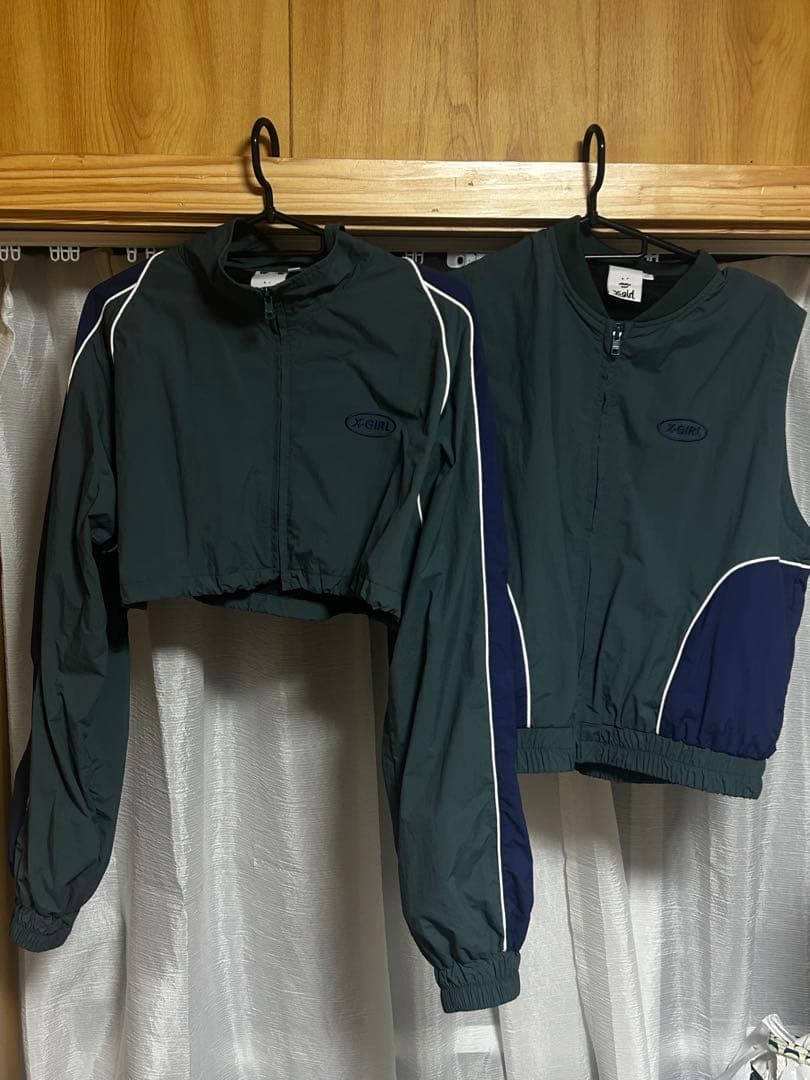 X-girl エックスガール 3WAY BICOLOR JACKET