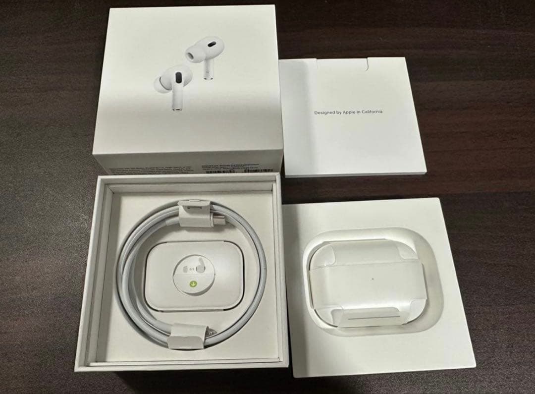 AirPods Pro2 、未使用純正ケーブル付き