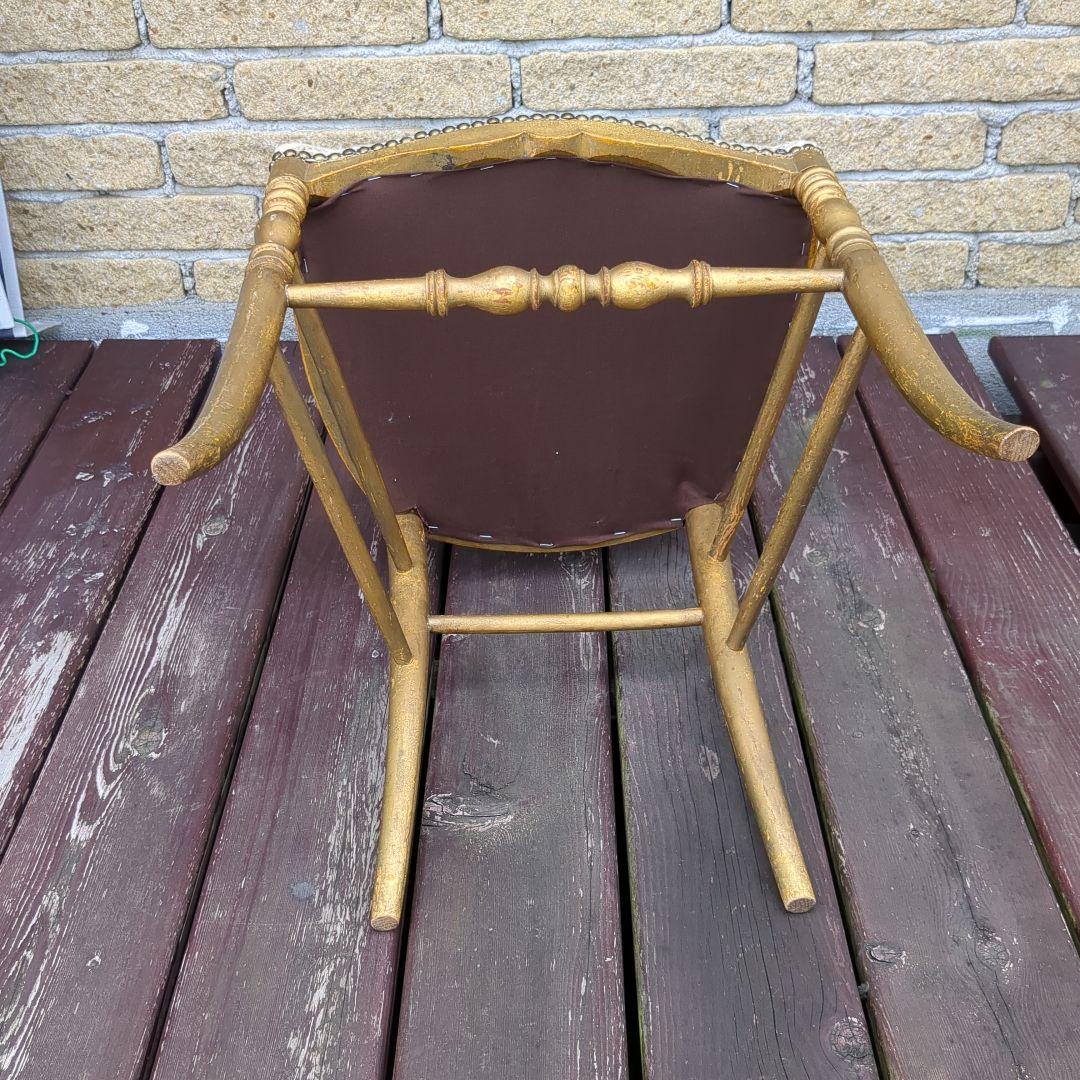 こ*ん様 イギリスアンティーク家具　ナポレオンチェア