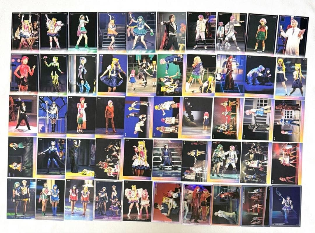 美少女戦士セーラームーン ミュージカル トレーディングカード50枚セット