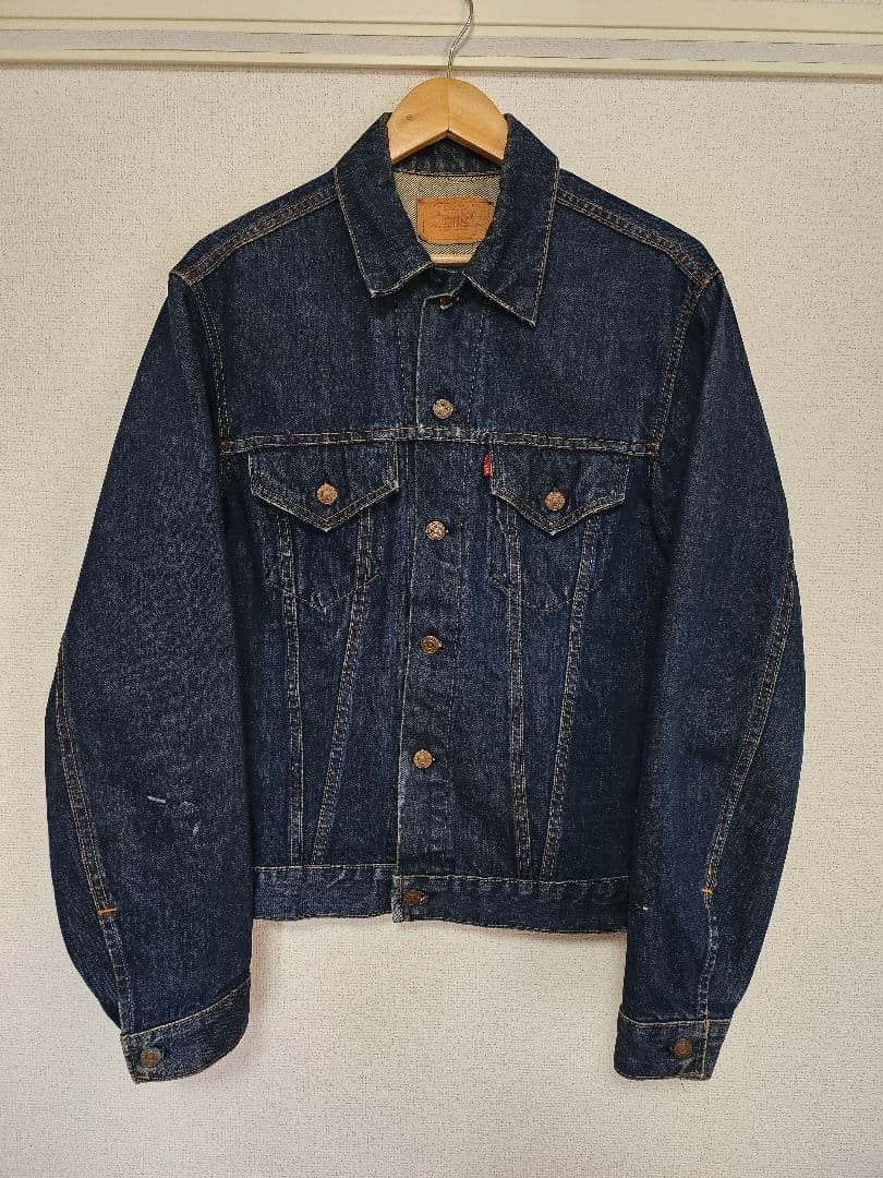 60s BIG E 70505 真っ紺 USA製 ヴィンテージ BIGサイズ