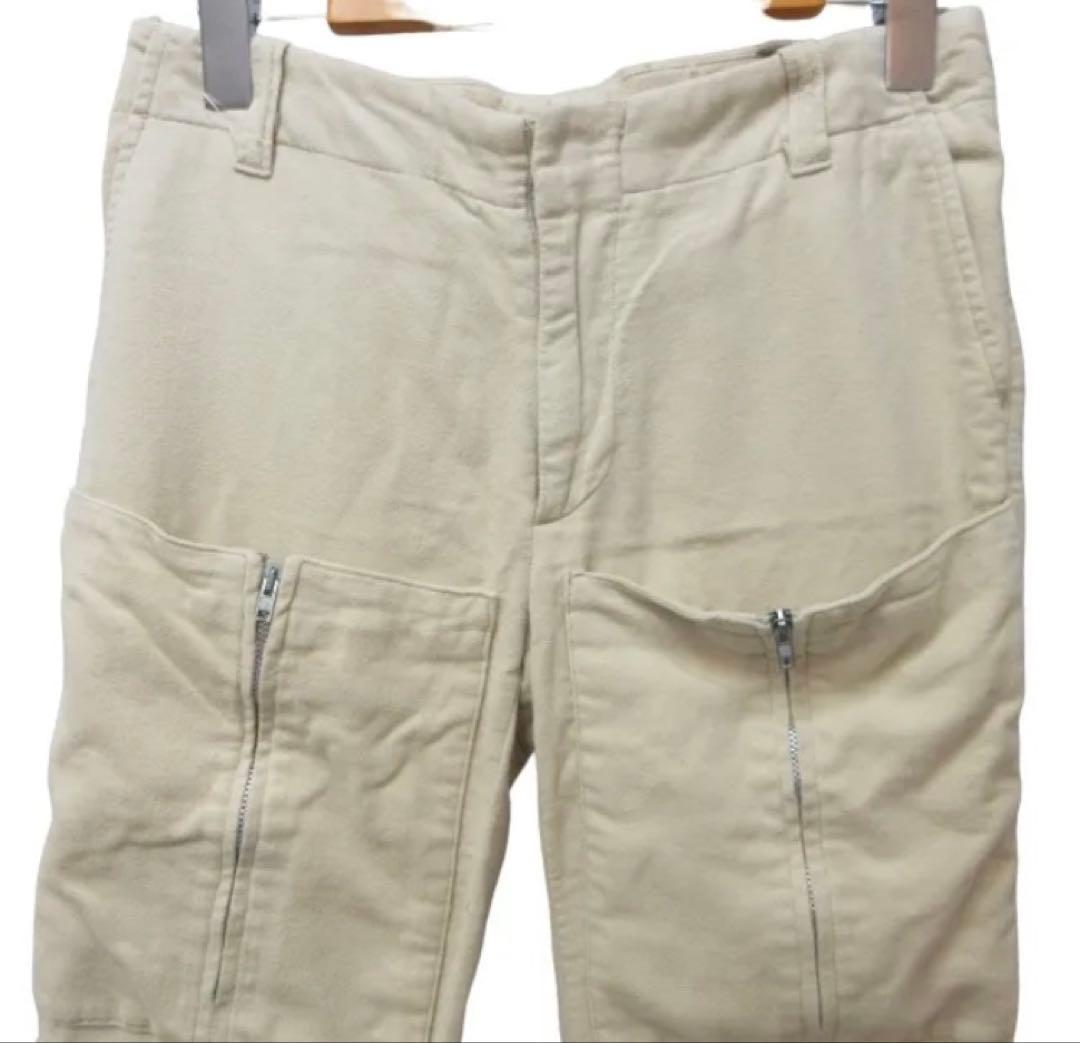 ヘルムートラング HELMUT LANG 本人期 ボンテージパンツ モールスキン