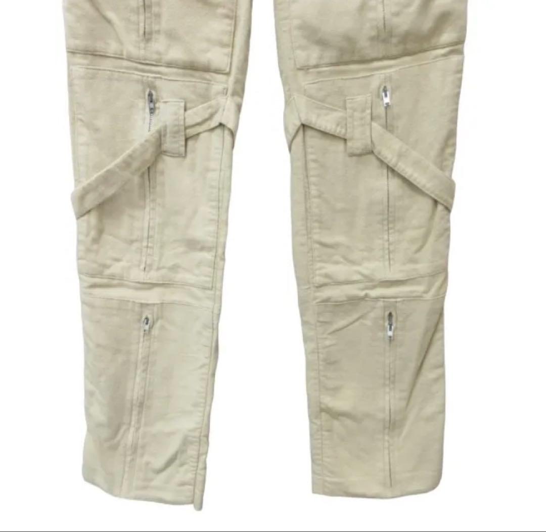 ヘルムートラング HELMUT LANG 本人期 ボンテージパンツ モールスキン