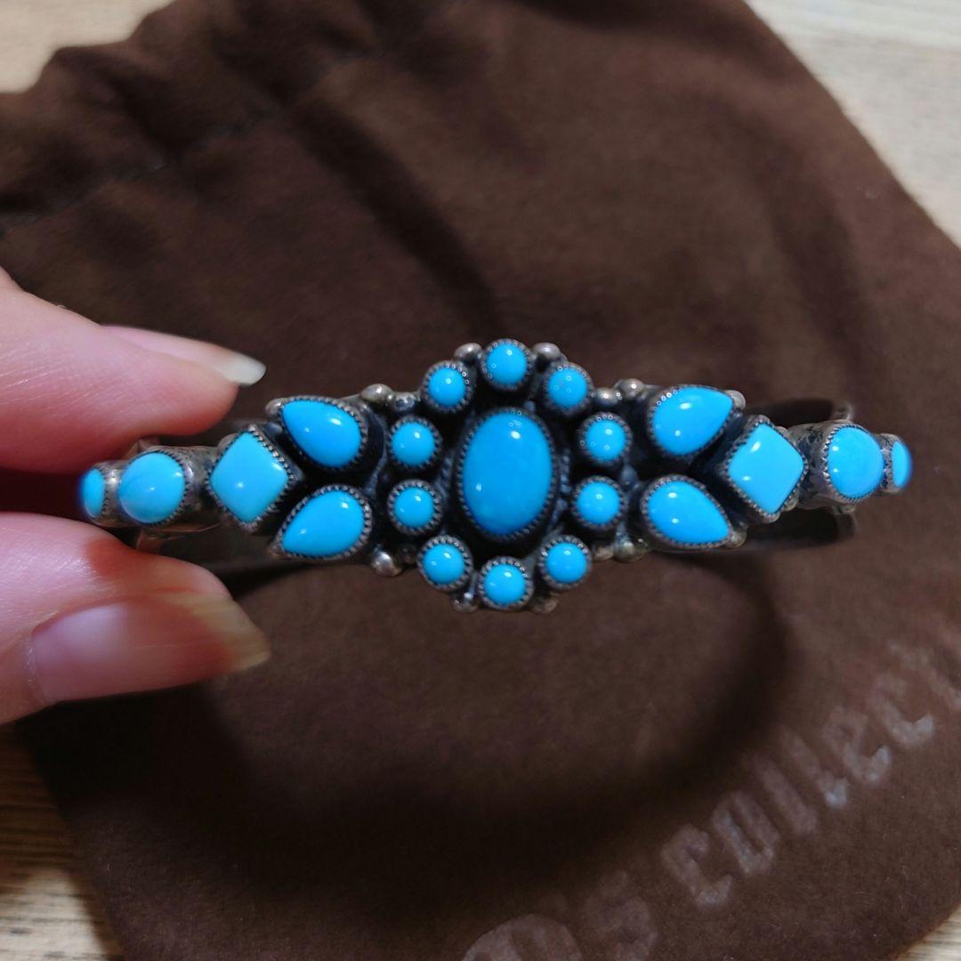 アクセサリー Leo Feeney Turquoise Cuff Bracelet used