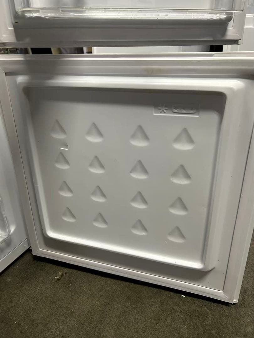 23年　ホワイト 2ドア冷蔵庫　1013