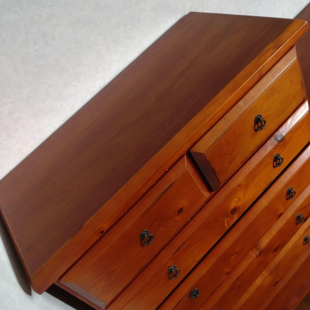 アンティーク風　木製タンス