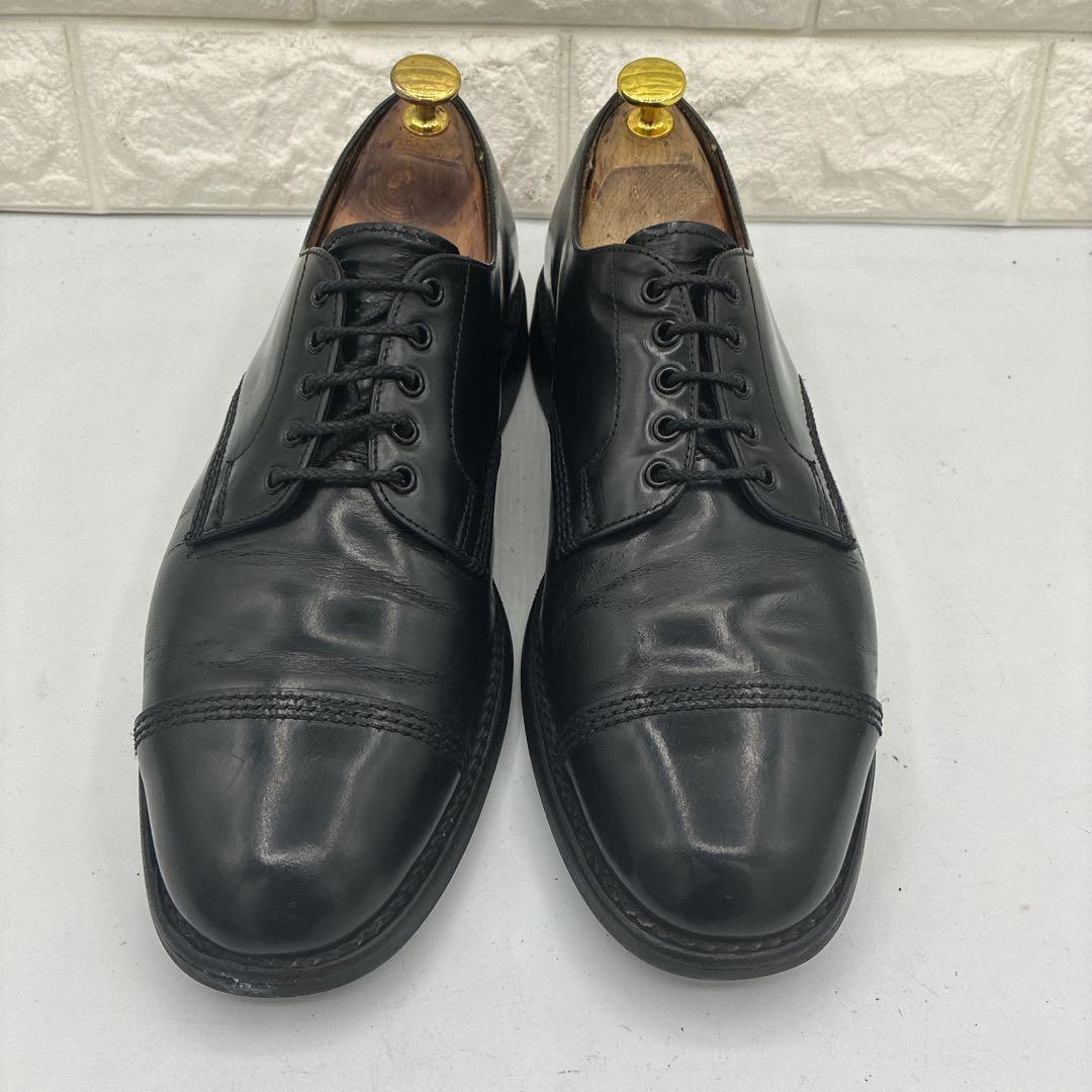 【名品】サンダース 1128B ミリタリーダービーシューズ 7 ブラック