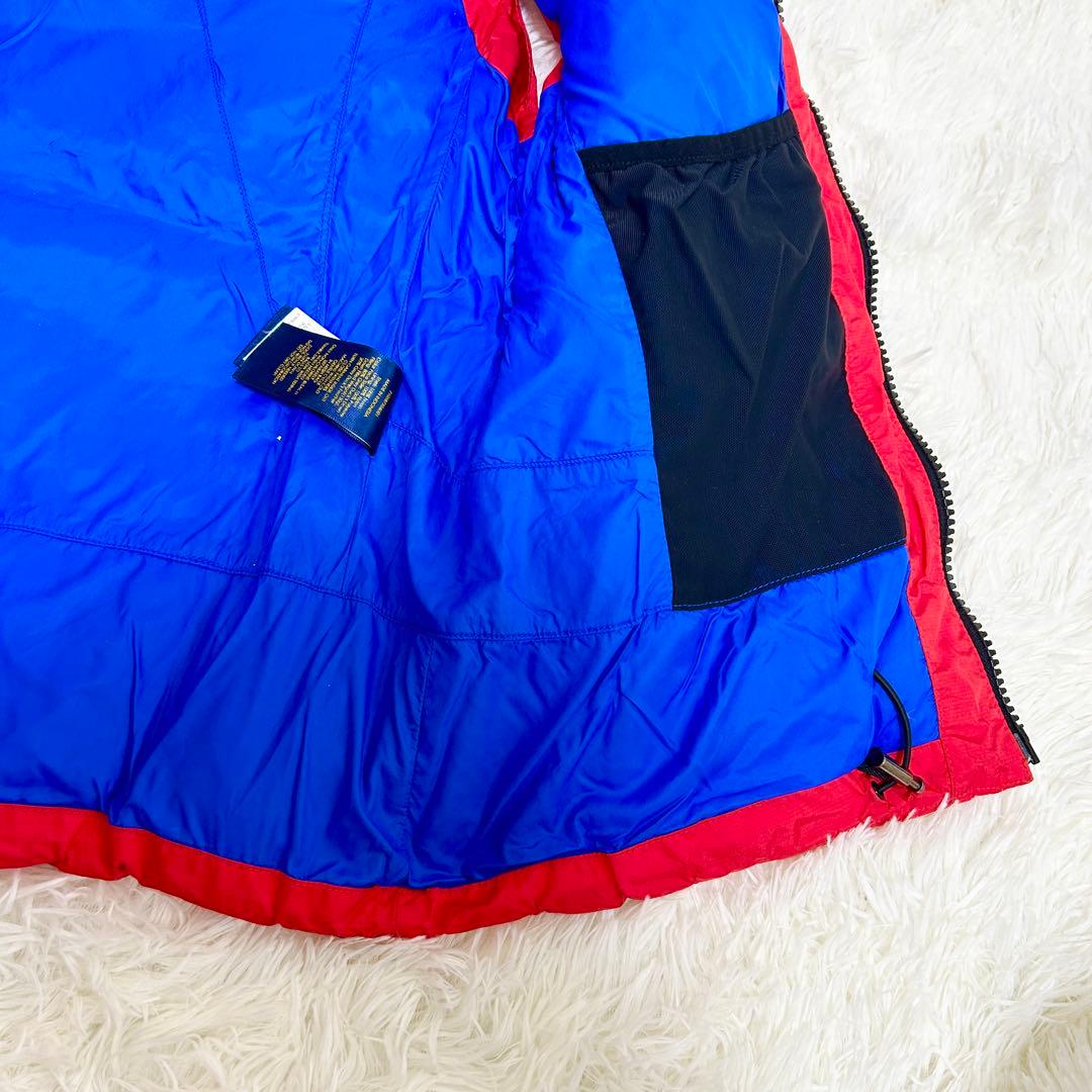 美品✨ポロ　ラルフローレン　POLO ダウンベスト　赤　レッド　ビッグポニー