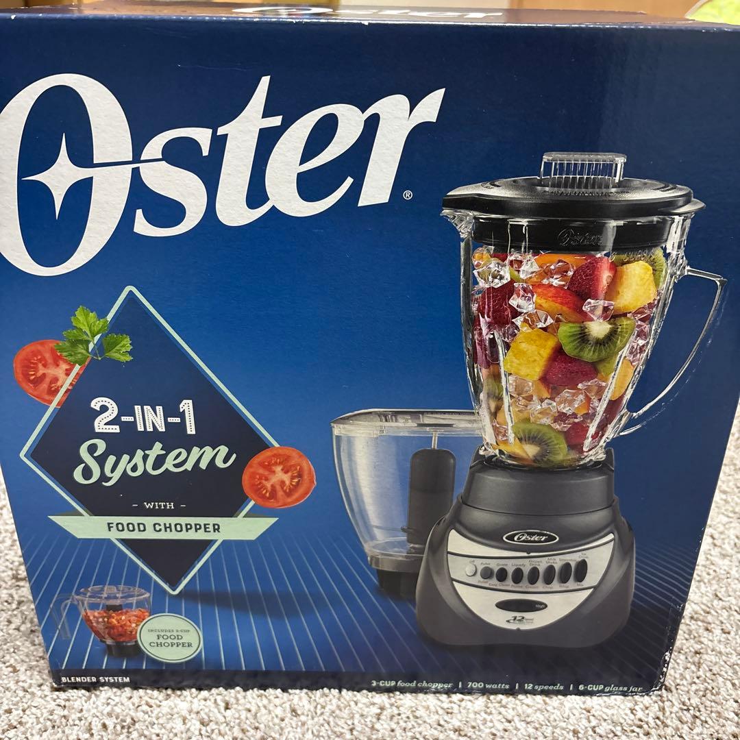キッチン家電 Oster 2-in-1 System with Food Chopper