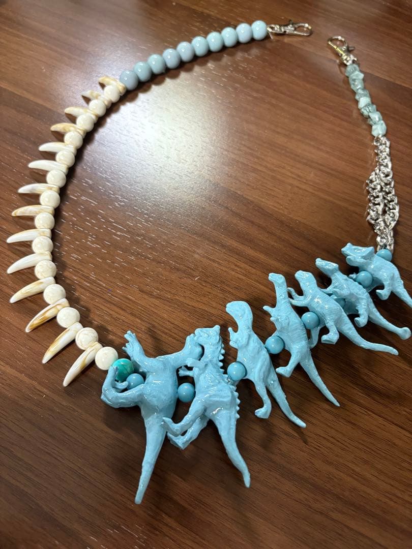 ディノワークス 好きな方ぜひ ウォレットチェーン　恐竜　他のデザインも販売中