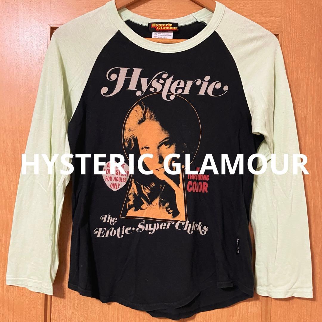 【雰囲気抜群❗️】00's HYSTERIC GLAMOUR 総柄 ロンT Y2K