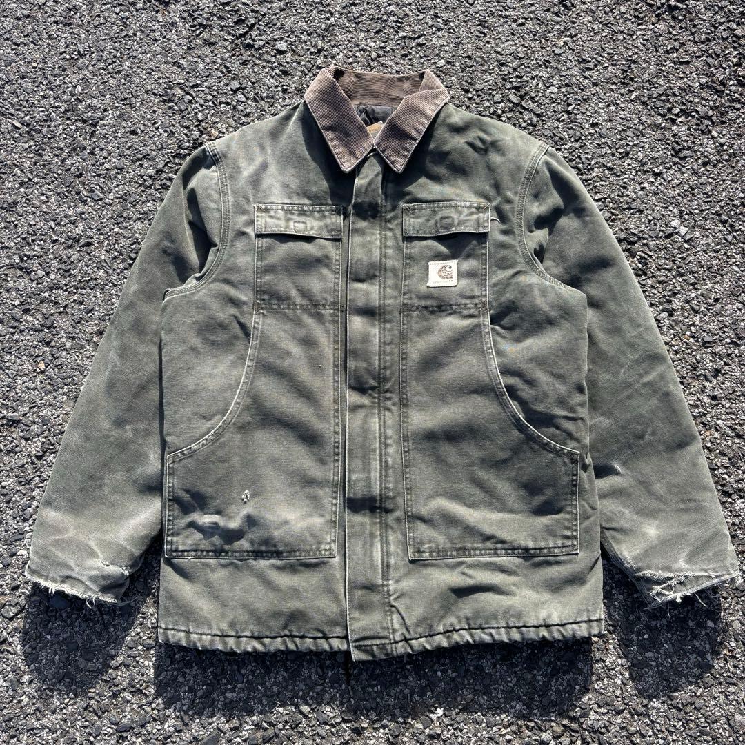 【Carhartt Traditional Coat】C26 mos USA製