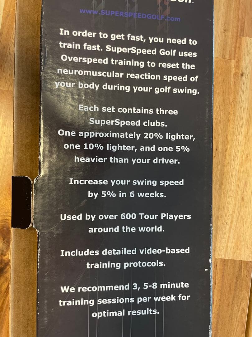 ⭐️新品未使用⭐️SuperSpeed Golf スイングトレーニングクラブ