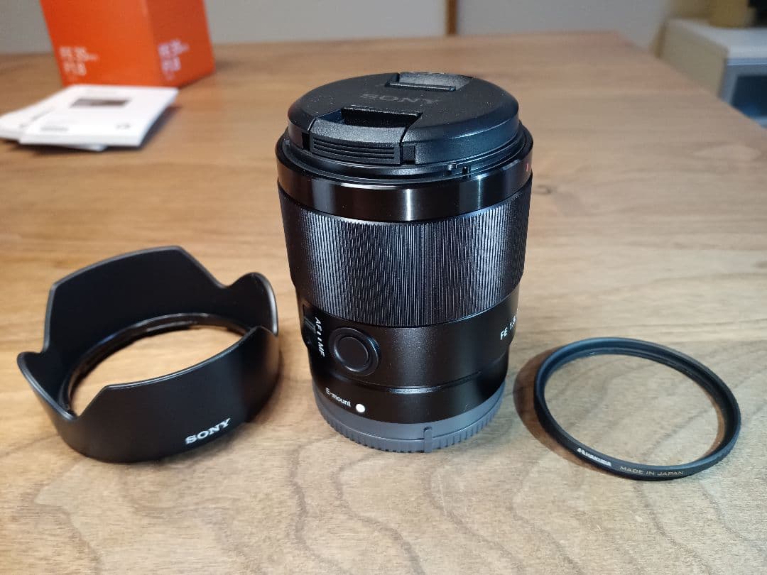 【レンズガード付】未使用級 SONY FE 35mm F1.8【取説+保証付】