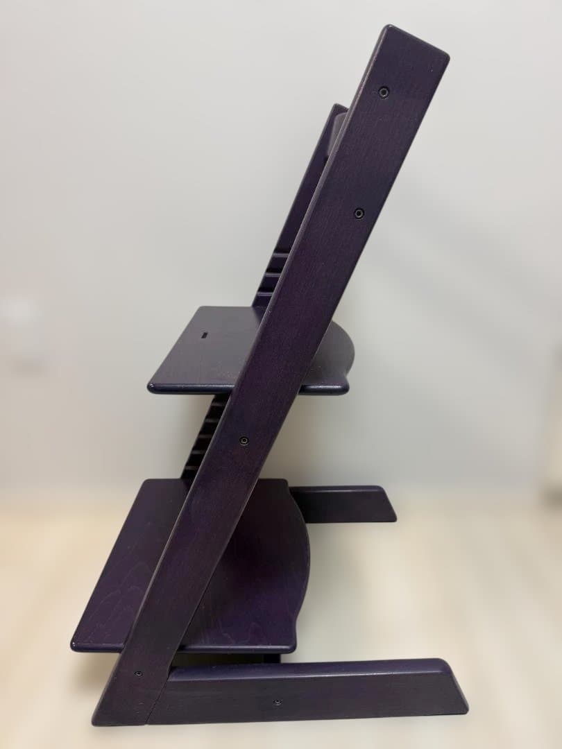 ストッケ トリップトラップ 希少パープル 説明書あり美品