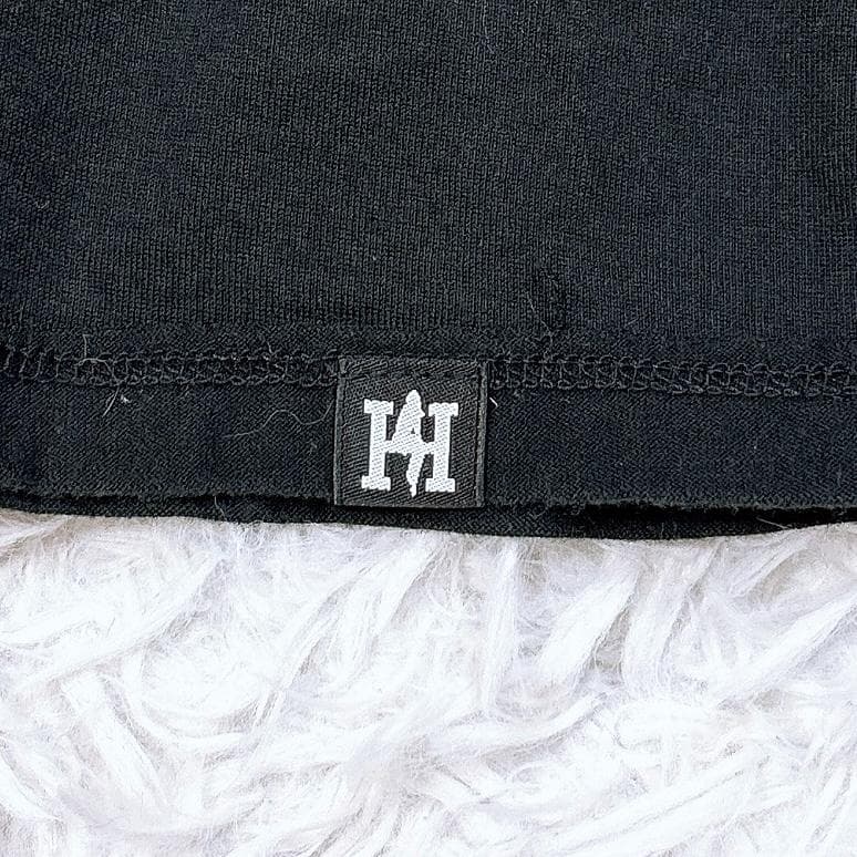 【美品】ヒステリックグラマー バックプリントワンピース ヒスガール ロゴ＆ギター