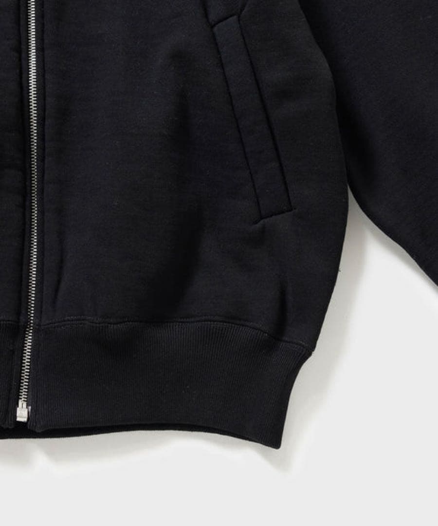 トップス AURALEE SMOOTH SOFT BD SWEAT ZIP PARKA