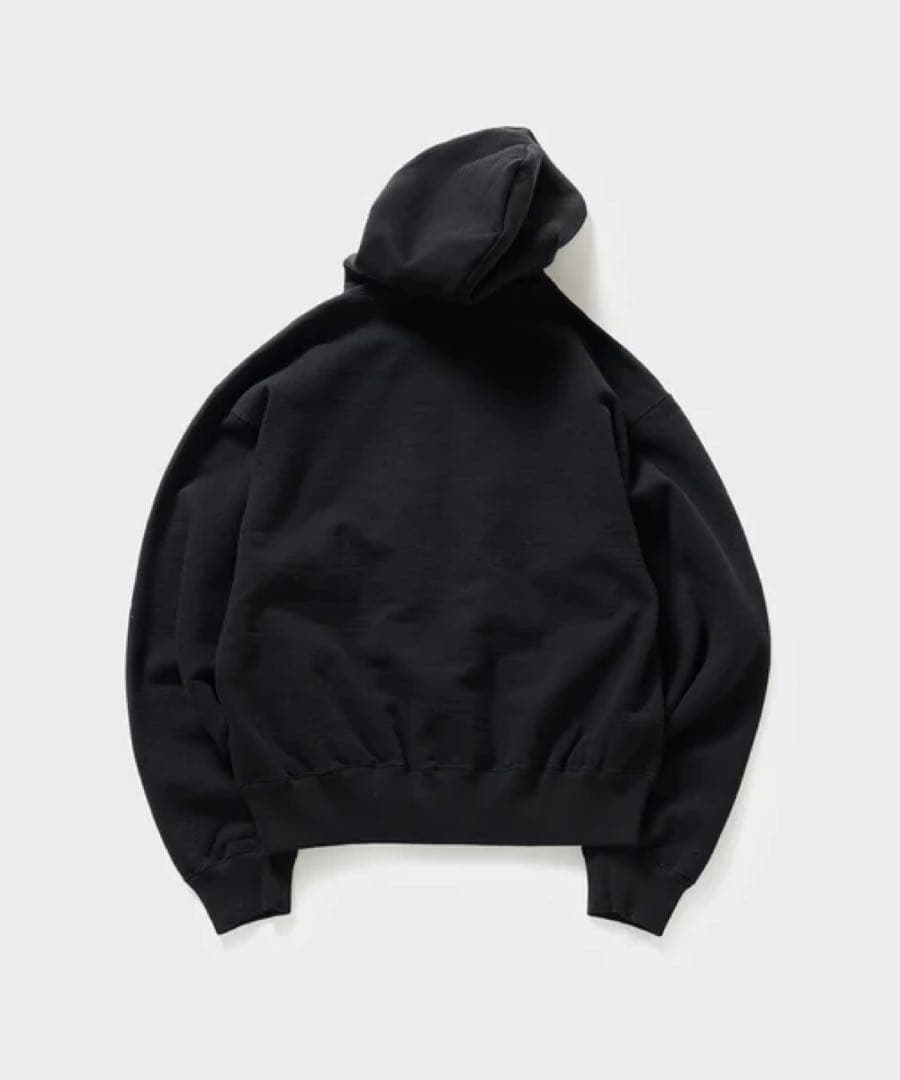 トップス AURALEE SMOOTH SOFT BD SWEAT ZIP PARKA