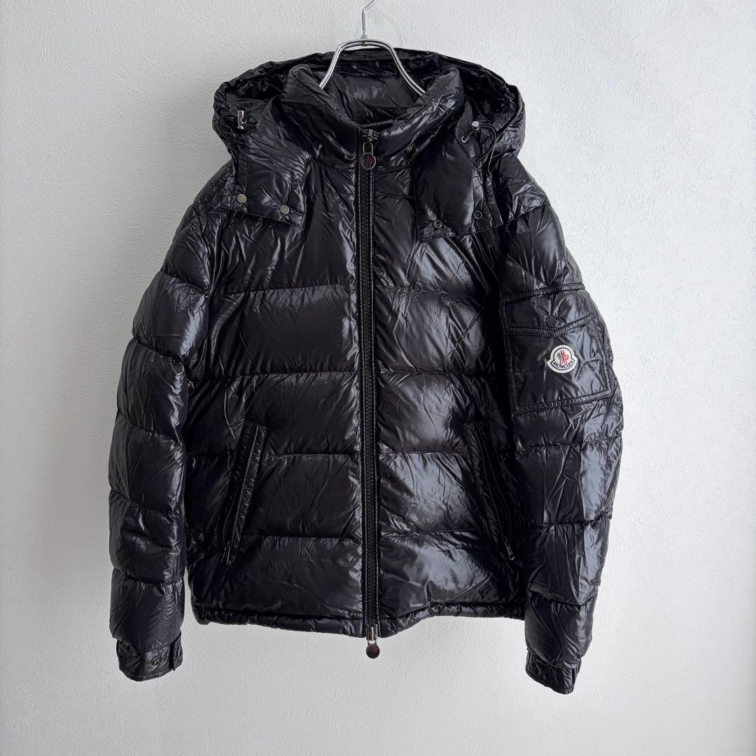 【美品✨】モンクレール　MAYA ダウン　黒　DISTタグ　シリアル認識済