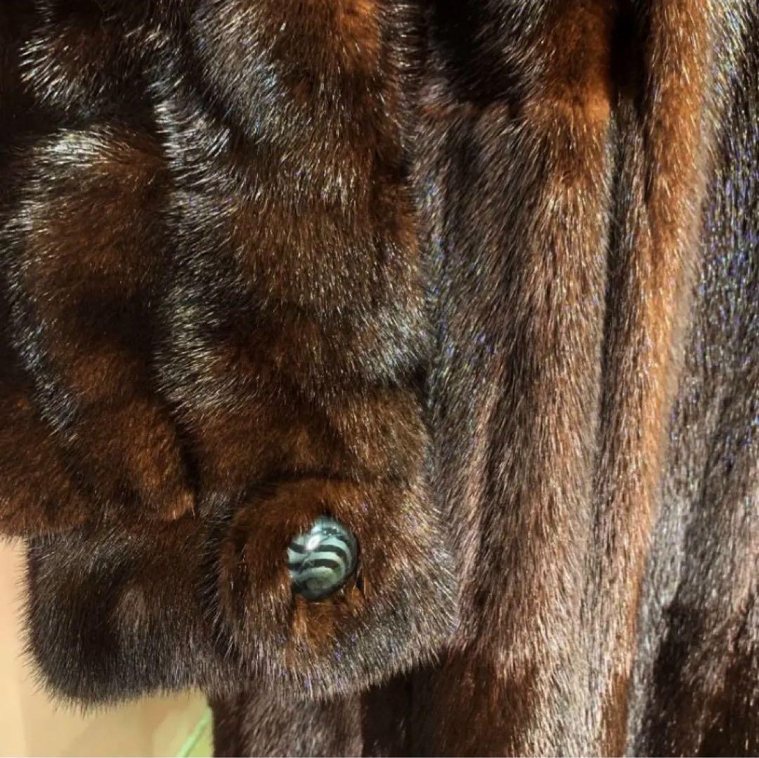 感謝　プライス❣️ ミンク　 デザイン　コート　《貂皮　毛皮　大衣》