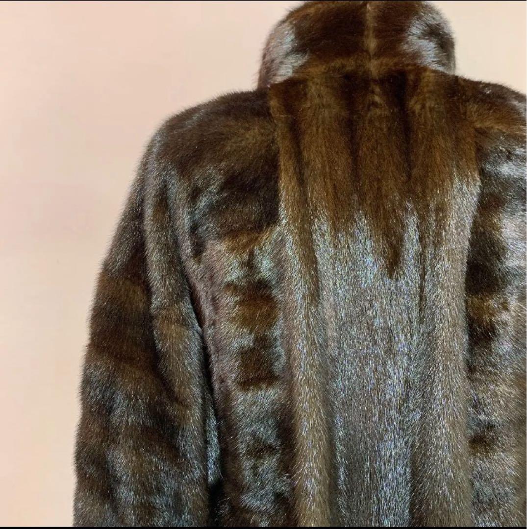 感謝　プライス❣️ ミンク　 デザイン　コート　《貂皮　毛皮　大衣》