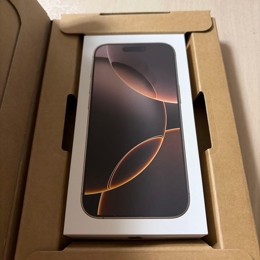 iPhone16Pro デザートチタニウム　128GB